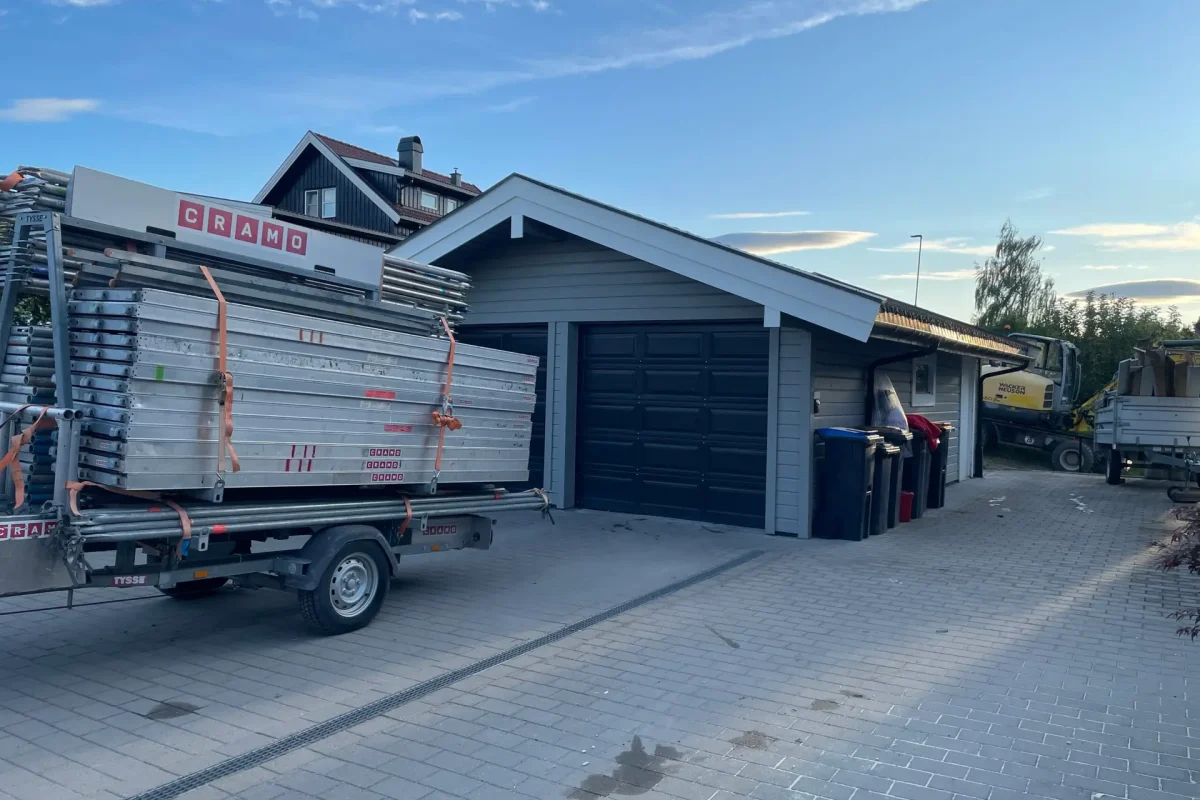 cramo, stillas vindskier